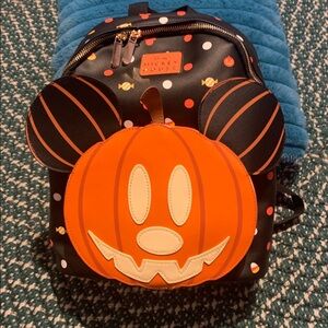 Disney Mickey Mouse Pumpkin Backpack - Halloween Costume Accessories #costume